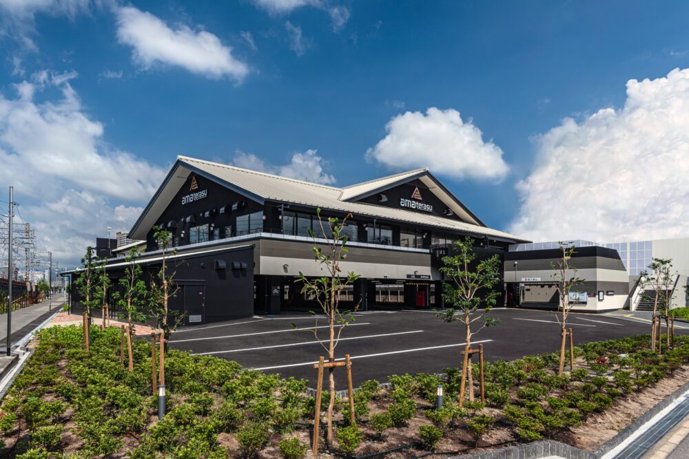 尼崎 極楽湯 amaterasu 和ダイニング 白 HAKU オープン