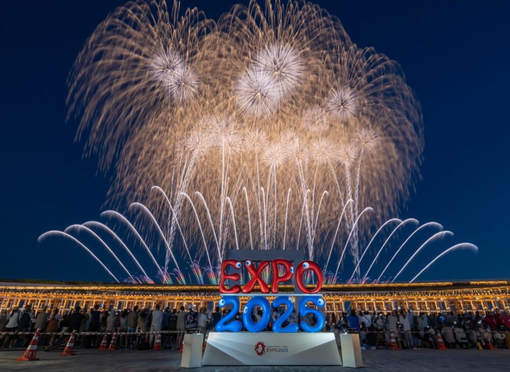 JAPAN FIREWORKS EXPO 花火大会 大阪・関西万博 大阪万博 万博 花火