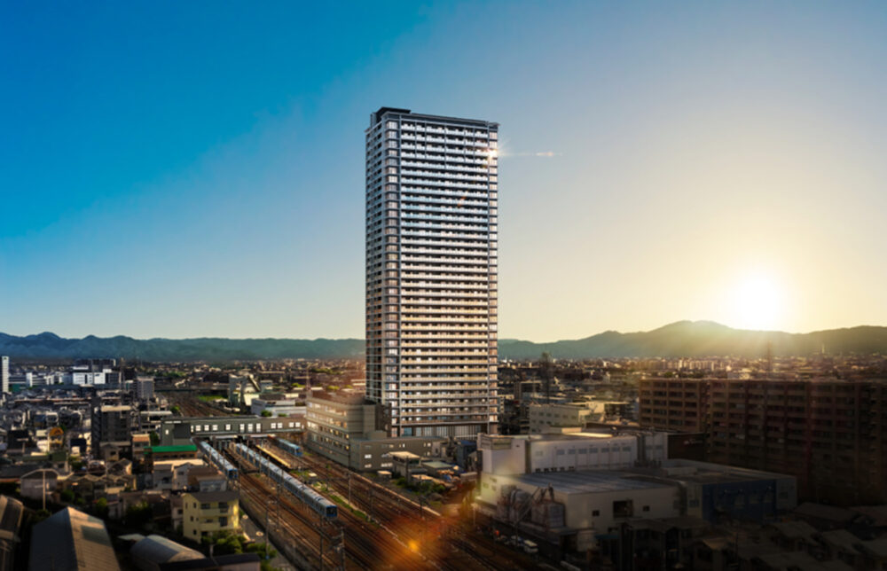 京都 タワマン マンション 再開発 向日町 JR