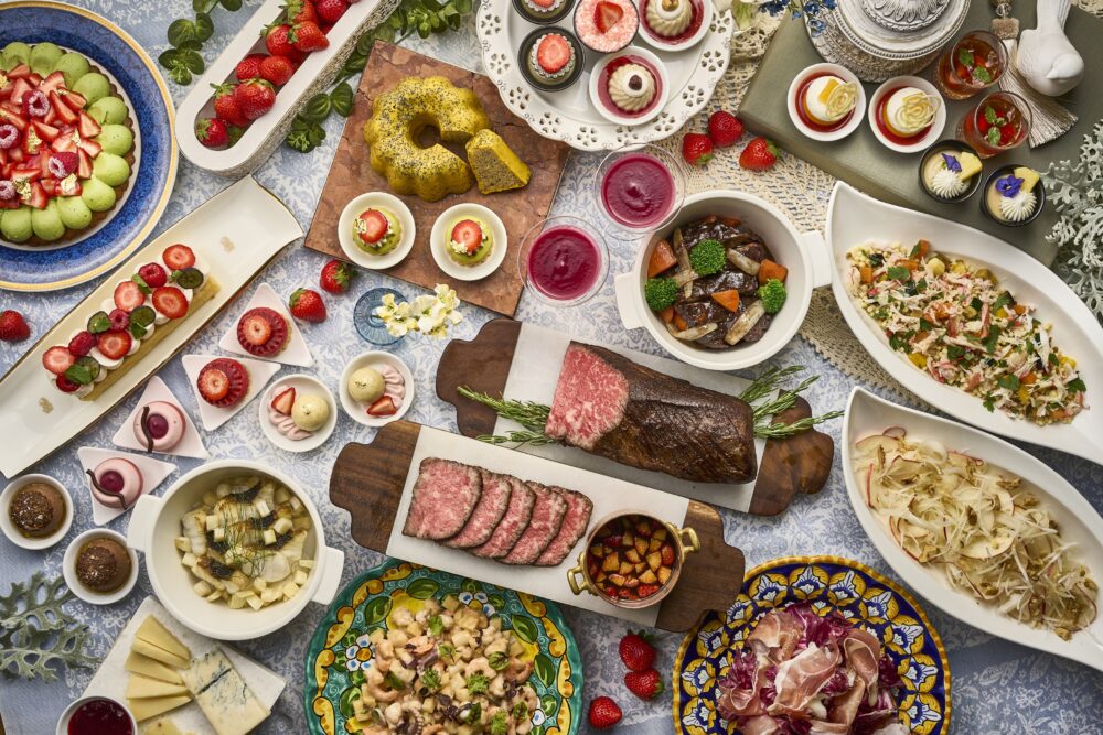 ザ・リッツ・カールトン大阪 いちご 苺 アフタヌーンティー ビュッフェ ブッフェ 大阪