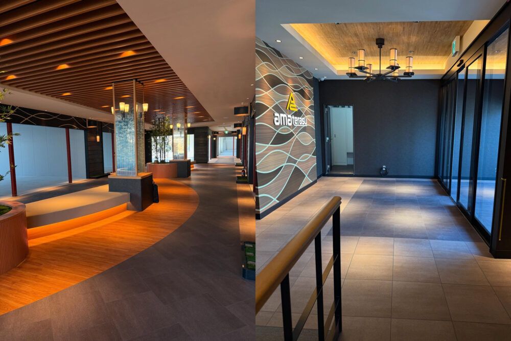 尼崎 極楽湯 amaterasu 和ダイニング 白 HAKU オープン