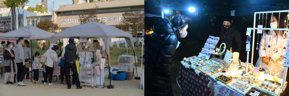 大阪 藤井寺 道明寺天満宮 菅原道真 カルチャーナイト ライトアップ スカイランタン イベント