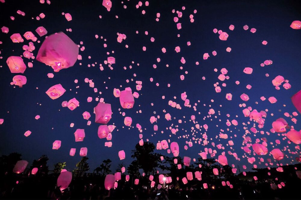 ランタンフェス 大阪 岸和田 夜桜 イベント
